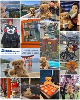 Dominik unterwegs in Japan Collage 1